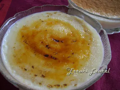 Arroz con leche cremoso
