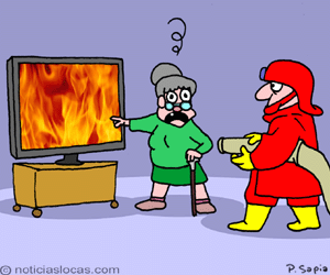 Nueva manera de apagar el fuego...