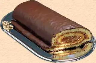 Arrollado de Chocolate