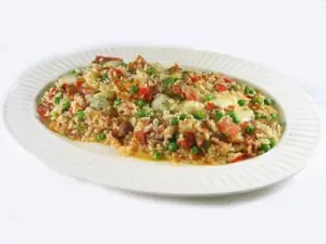 Cazuela de arroz con pavo