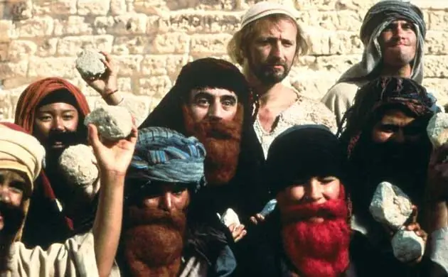 Vida de Brian, Monty Pithon (lapidación)