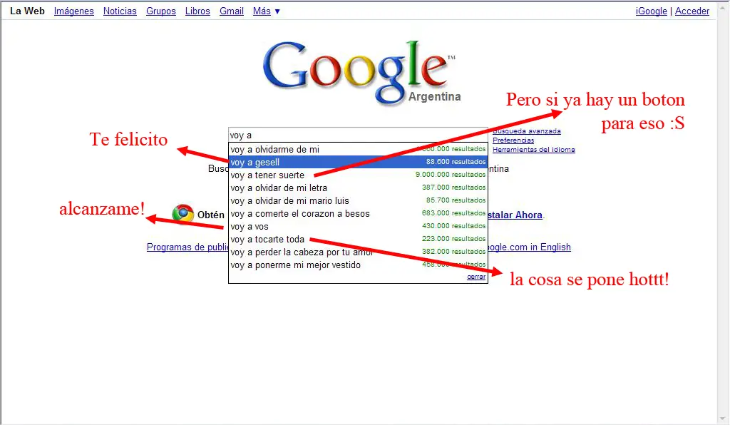 busquedas WTF de google