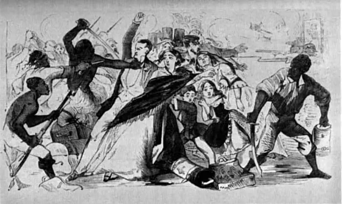 Guerra por culpa de una Sandia