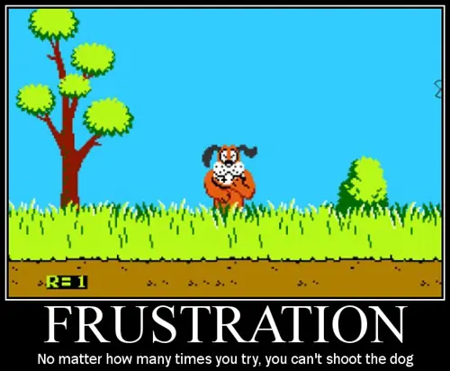 el perro del Duck Hunt