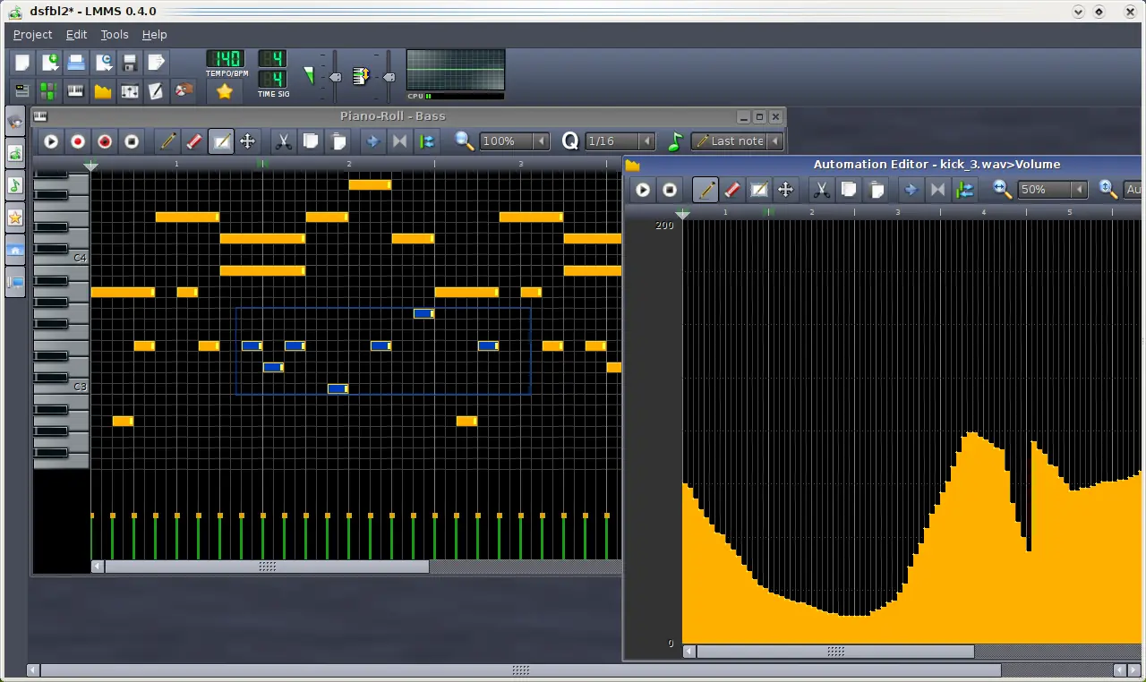 Crear música con LMMS