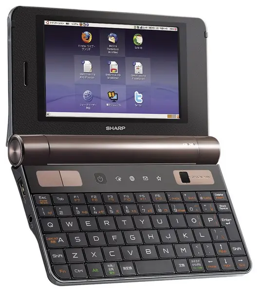 Sharp PC-Z1, smartbook con Ubuntu