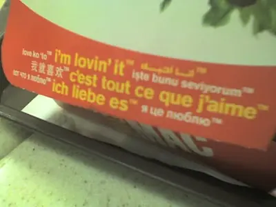 Poema Macdonald´s
