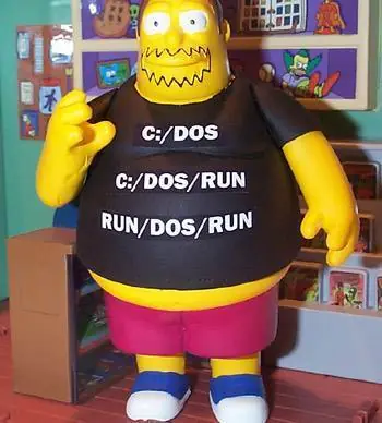 Explicación C:/dos, C:/dos/run, Run/dos/run [Los Simpsons]