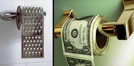 Papel higiénico con imaginación