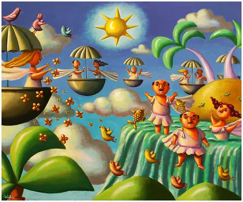 Alejandra Salgado, Pinturas y realismo magico