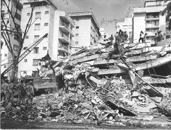 Terremoto en Caracas en el año de 1967