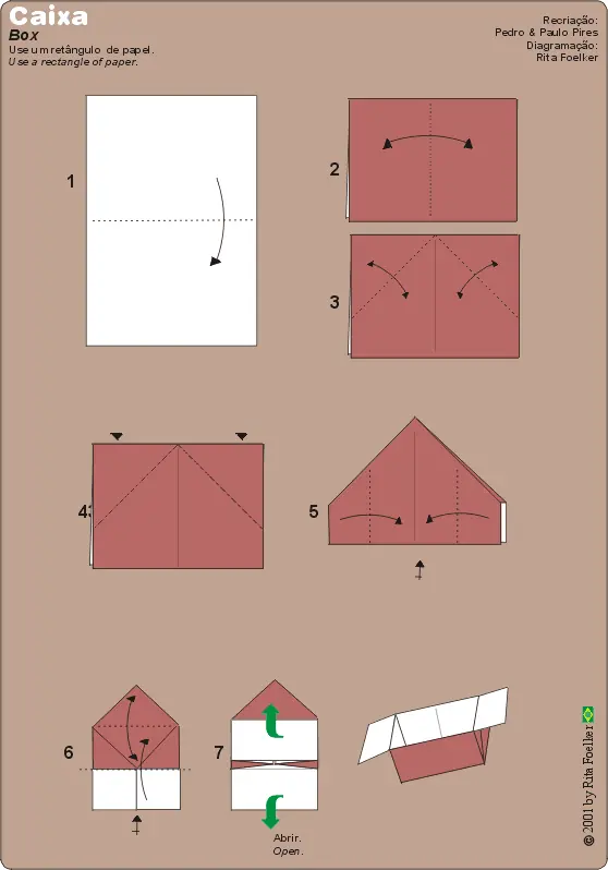 Como hacer origami..