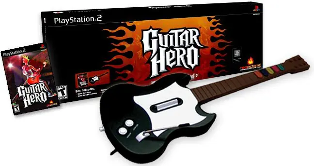 Armate tu guitarra para el Guitar Hero!