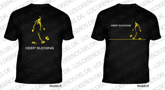 Remeras originales de q la chupen..maradona