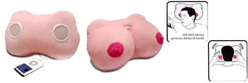 iBoobs(parlantes almueda en forma de bubis)