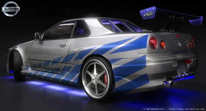 (1/4 de milla)saveiro viturro vs nissan GTr skyline