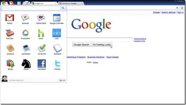 google chrome os.. verdaderas imagenes!!! y videos