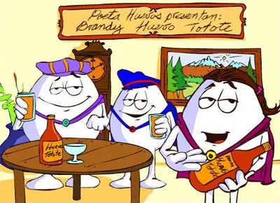 Historia de los Huevo Cartoon