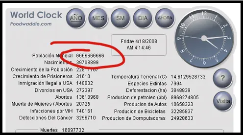 Nacio el bebé 6.666.666.666