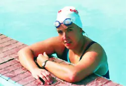 La mujer que nunca pudo dejar de nadar