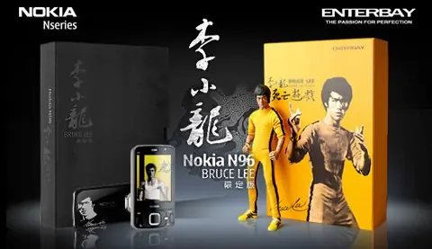 Que ¿iPhone? ¿Blackberry? el Nokia N96 Bruce espectacular