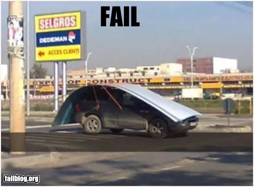 Algunos fails