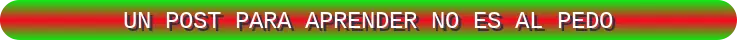Un post Al pedo , aprende algo mas de el