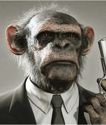 Chimpancés "pandilleros"