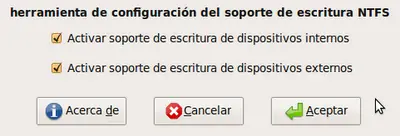 Cómo montar particiones Ntfs al iniciar Ubuntu 9.10