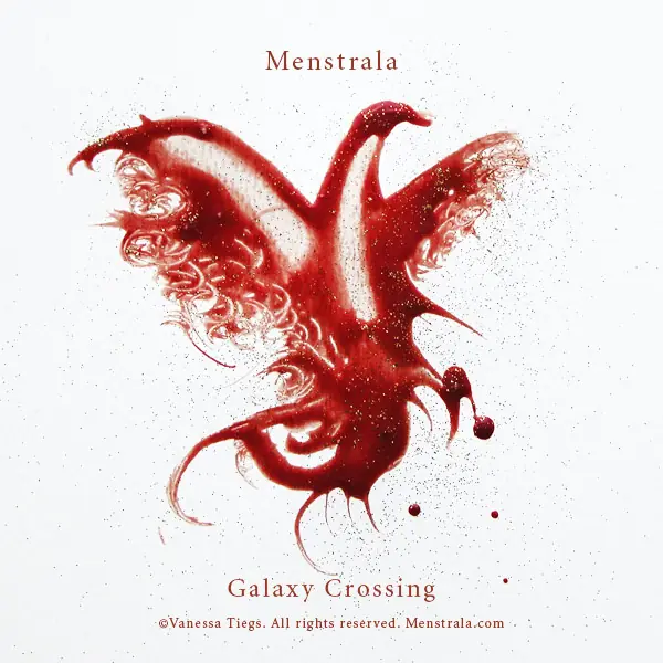 Vanessa Tiegs: arte con su sangre menstrual (Menstrala)