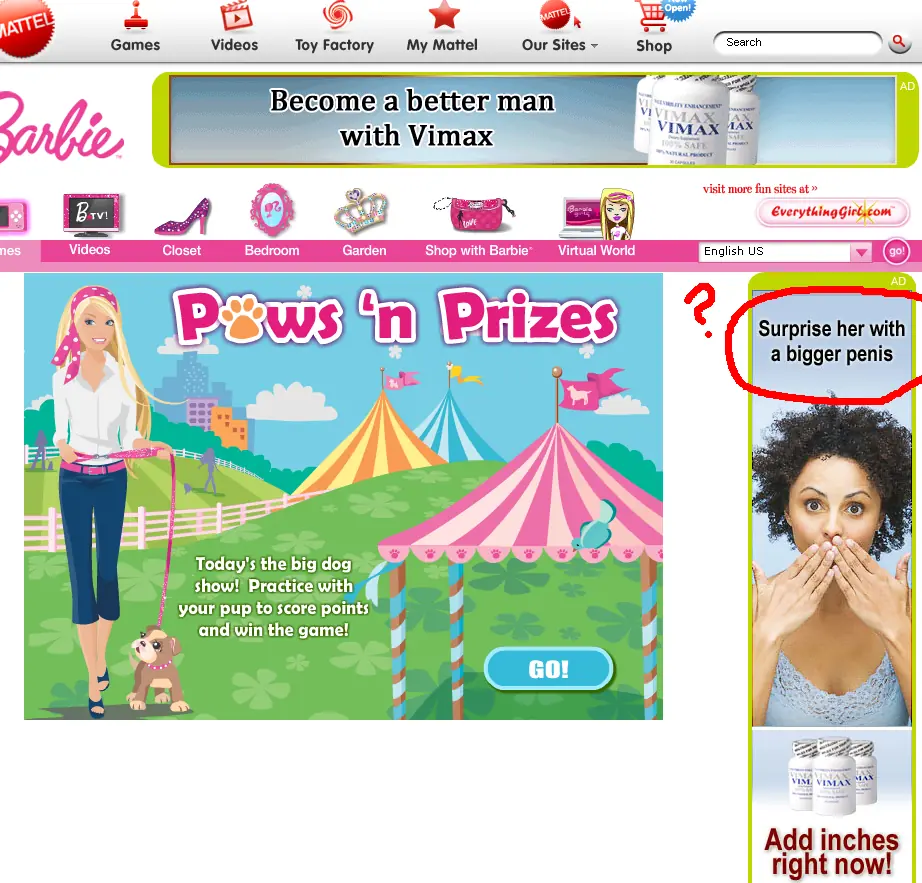 Gran FAIL de publicidad “contextual”