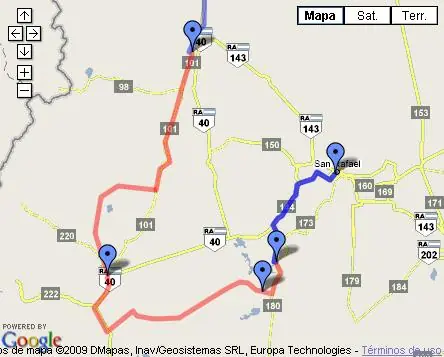 Recorrido del Dakar de mañana