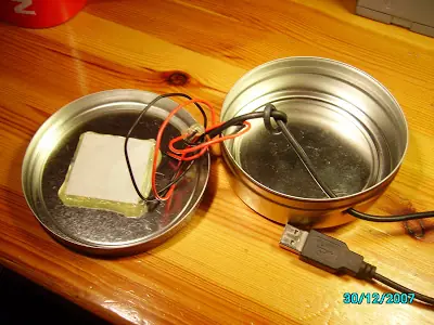 Hace tu calentador de tazas Usb