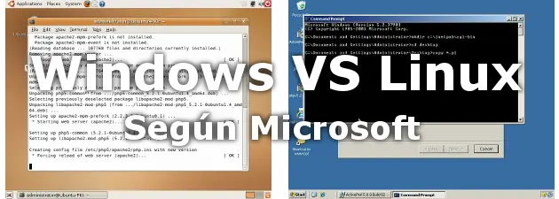 Microsoft se pone en evidencia comparando Windows con Linux