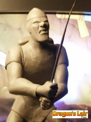 Impresionante escultura del Dragon's Lair