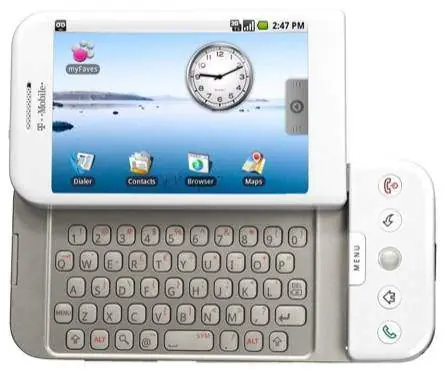 T-Mobile G1, Celular de Google, Detalles del T Mobile G1