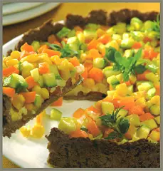 Tarta de Carne a la Jardinera
