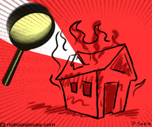 Incendia su casa con una lupa. O_O