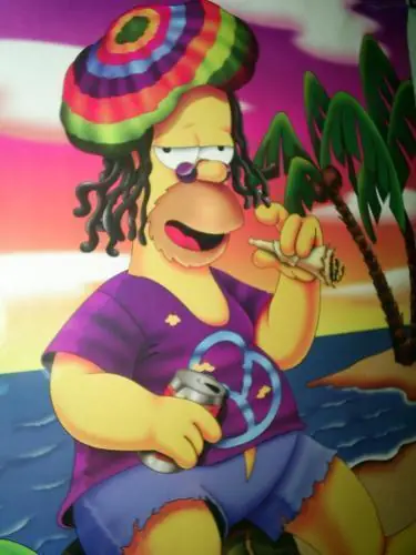 Simpsons y Marihuana