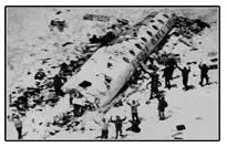 Aciddente de los jugadores uruguayos en los andes de 1972
