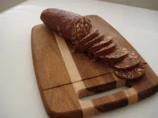 el famoso salchichon de chocolate !!!