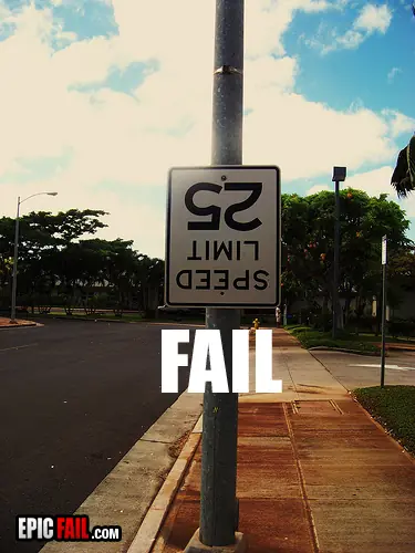 Humor Fail!