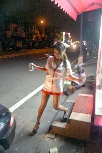 Vendedoras sexys de Taiwan