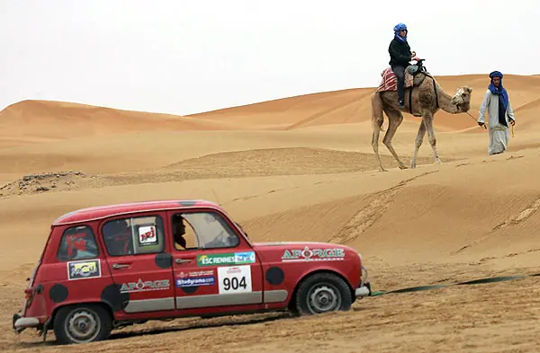 Un rally muy especial