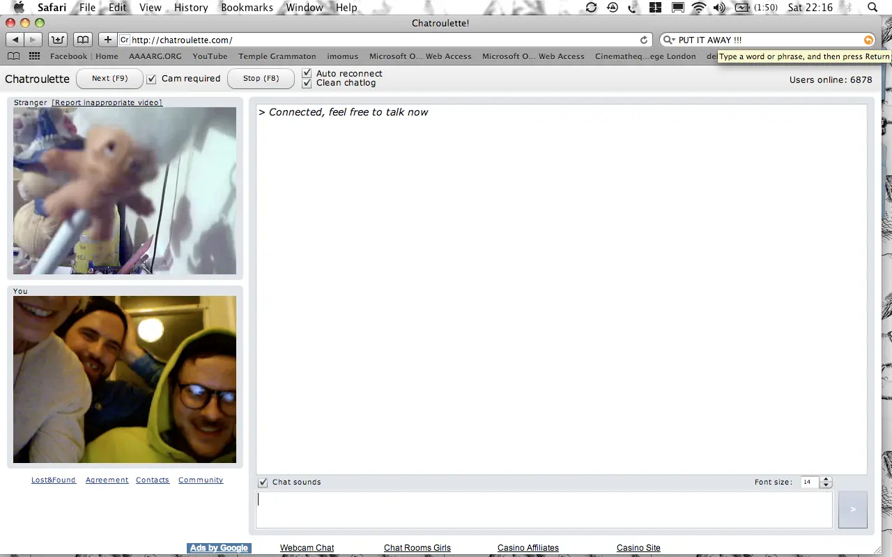 chat roulete para pasar el ocio :D