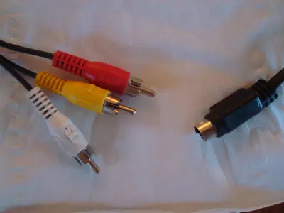 problema blanco y negro en cable s vídeo a rca solución