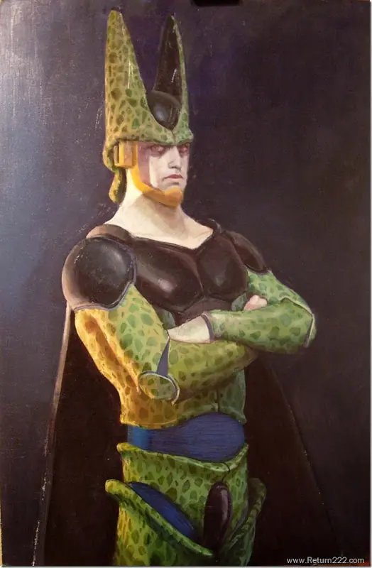 Retratos de personajes de Dragon Ball