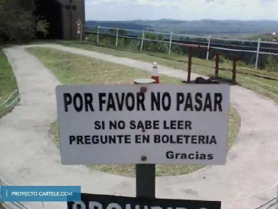 Carteles, con alguno te vas a reir!