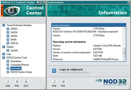 Usuarios y Contraseñas para Nod 32
