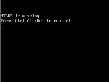 Solucionar error NTLDR de XP